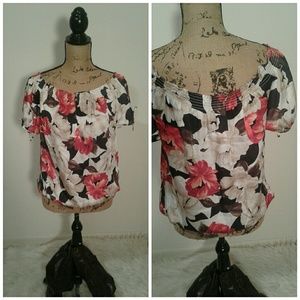 White House Black Market Tops - WHBM L top White House Black Market Tops - WHBM L top